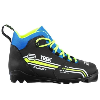

Ski boots TREK Quest1 SNS, black color, logo neon lime