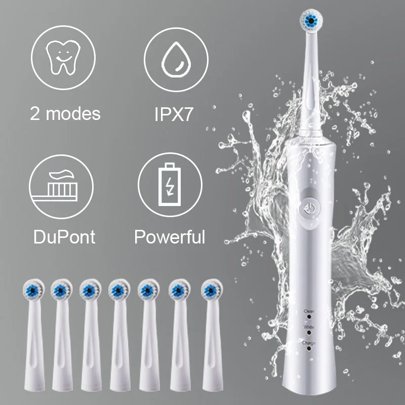 

Electric Toothbrush Oral B Rotate rechargeable Vitality Tooth Brush Heads Oral Hygiene Deep Clean Inductive White Replaceable 5