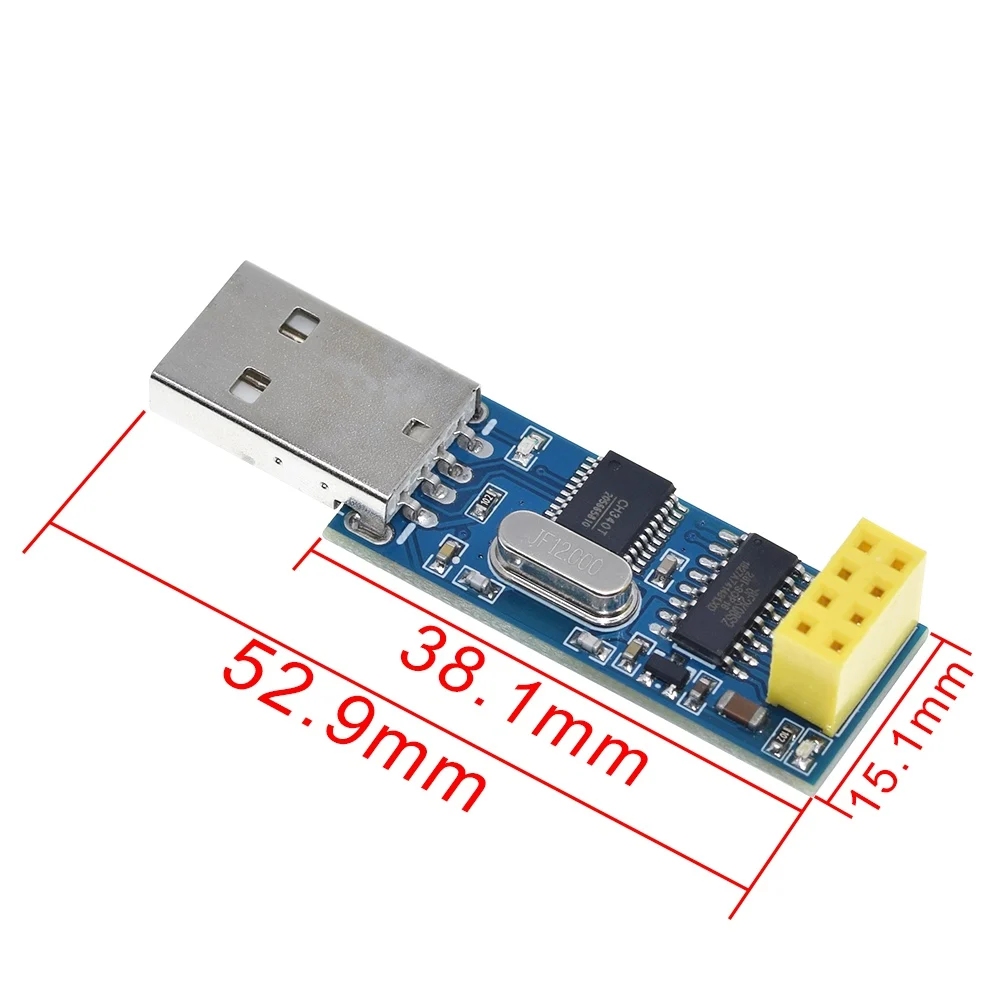 CH340T USB to Serial Port Adaptateur Board 2.4 G Sans Fil NRF24L01 Module