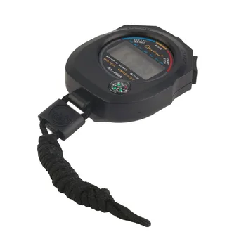 

Sports Stopwatch Professional Walking Step Running Handheld Digital LCD Chronograph Counter Timer with Strap no Pedometers