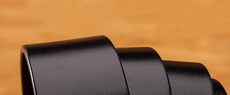 HIDUP Высокое качество Ретро черный штырь Пряжка металлический ремень дизайнер коровья кожа пояса из натуральной кожи для мужчин джинсы аксессуары NWJ737