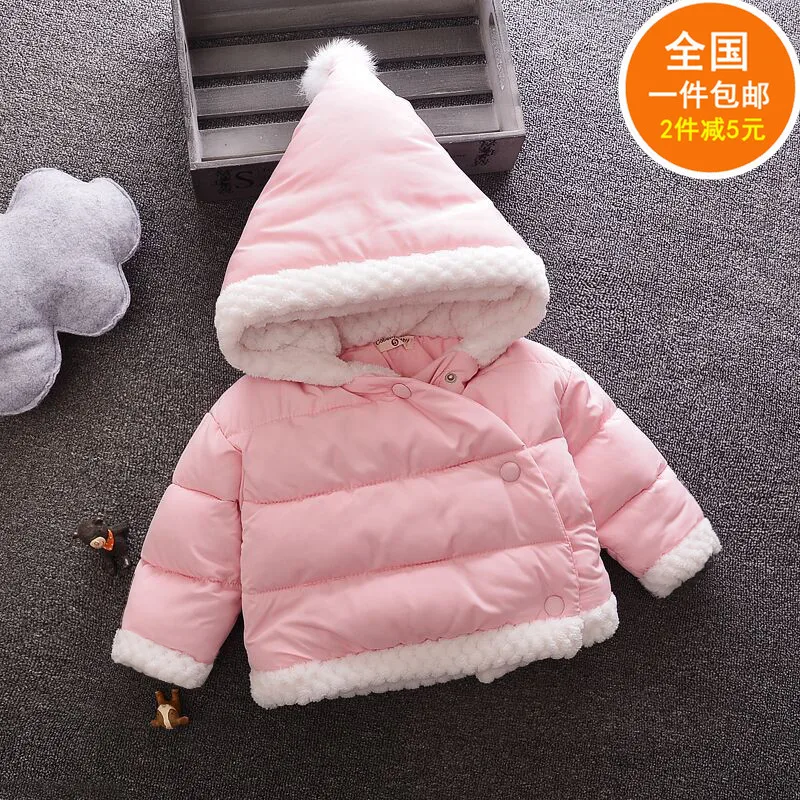 

. Baby Girls 0 Cotton-padded Clothes 1 Children Baby Girl 2 Winter 3 Girls 5 Months 4-Year-Old 6 Winter 8 down Feather Cotton-pa