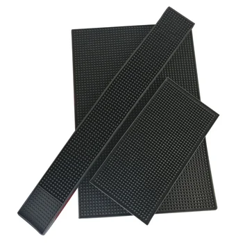 

3 Pcs Non-slip Bathroom Mat PVC Soft Rubber Pad Bedroom Bathroom Cushion Disinfecting Mat (Thin, Random color)