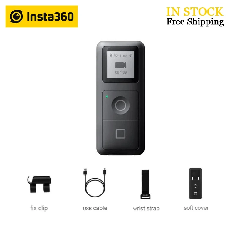 In Stock Insta360 One X2 /one R /one X Gps Smart Remote Control Controller For Insta 360 One X2 R /x Camera Accessories - 360° Video Camera Accessories - AliExpress