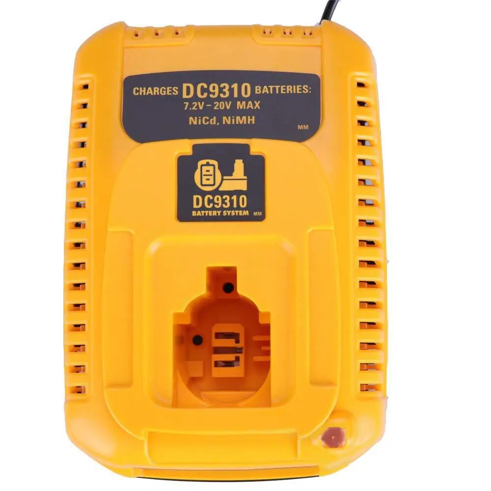 Для батарея DEWALT зарядное устройство DC9310 7,2 V-18 V Nicad& Nimh батарея DW9057 DC9071 DC9091 DC9096 зарядное устройство