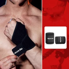 Спортивный Браслет для спортзала, регулируемый бандаж запястья, поддержка запястья, бодибилдинг, тренировка, защита для рук, фитнес-браслет Wr