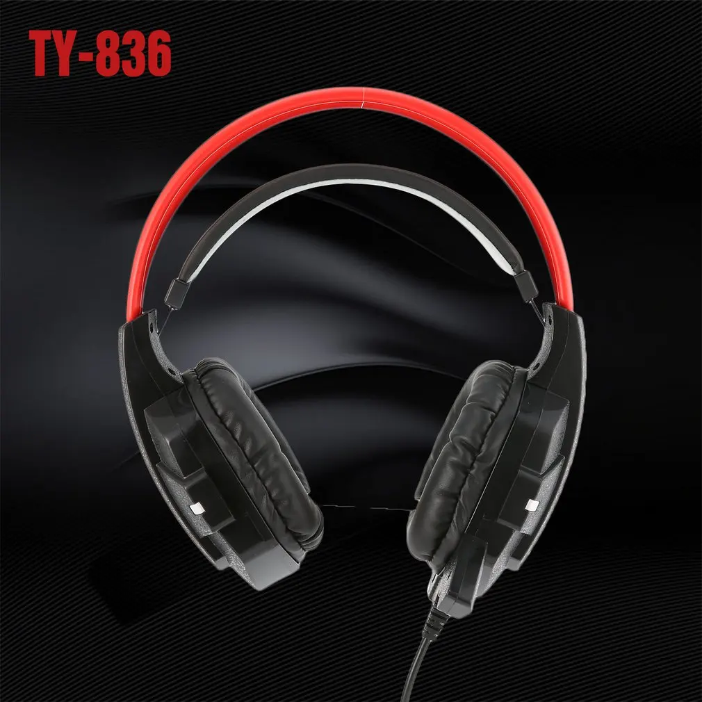 5in1TY-836 игровые многофункциональные наушники USB проводной геймер комплект наушников для игр для PS4 Slim Pro Xbox