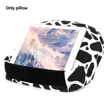 

Portable Sofa Canvas Printed Desktop Gift Tablet Pillow Reading Stand Cushion Multifunctional Home Rest Holder For IPad
