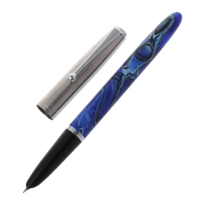 1 шт. Jinhao 51A роскошная мужская авторучка, деловая Студенческая ручка, 0,38 мм, очень тонкая ручка для каллиграфии, школьные офисные принадлежности для письма