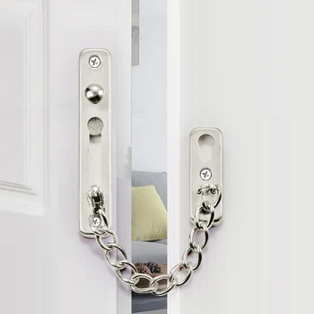 

Anti-Theft Chain Door Chain Household Anti-Theft Door Lock Door Bolt Safety Lock Door Buckle Anti-Lock Bolt Safety Chain Hotel C