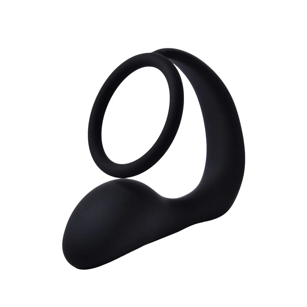 Male Sex Toys Silicone Male Prostate Massager Adult Non-vibrating Sex Products Sex Toys Men Or Same-sex Couple Sensitive Cock Rings