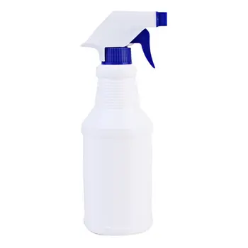 

500ml Plastic Empty Spray Bottle Refillable Disinfectant Container Liquid Dispenser for Home Kitchen Car Cleanin