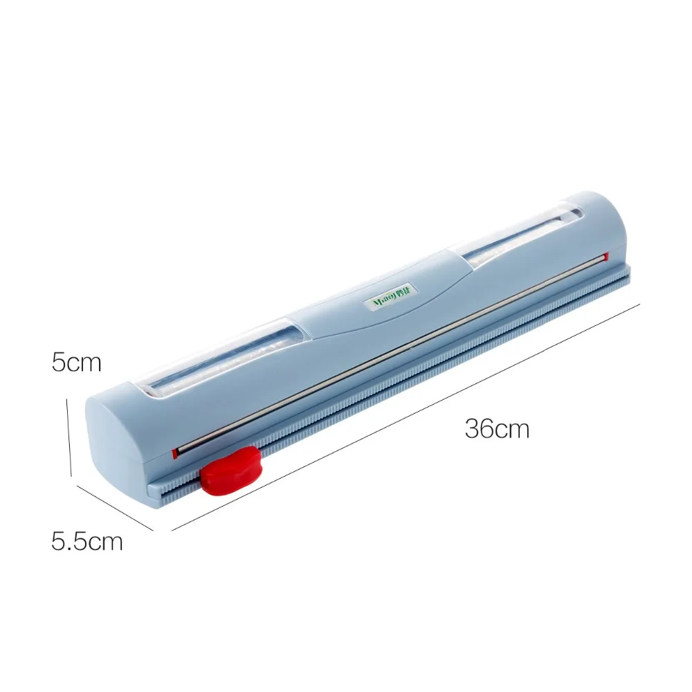 ABS Кухня пластик пищевая пленка Диспенсер пищевая обертка на резак консервант пленка резак цепляются кухонные инструменты держатель пленки