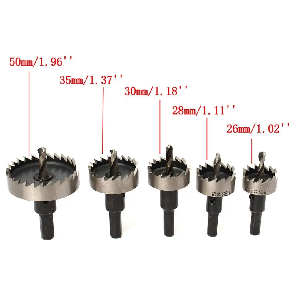 Punte Pilota Per Trapano M42 HSS – Set Da 15, Diametro 5 Mm X 56 Mm, A 2 Taglienti Per Metalli