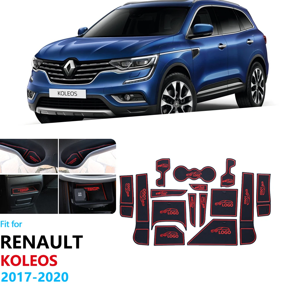 Противоскользящая подставка для карманов Renault Koleos 2017 2018 2019 2020 Samsung QM6 MK2 | Наклейки на автомобиль -4000296310213
