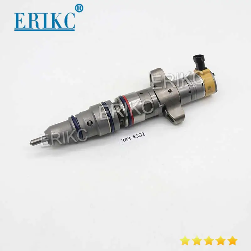 ERIKC 243-4502 CAT C7 экскаватор Common Rail топливный инжектор 2434502 автозапчасти инжектор для дизельного двигателя гусеницы