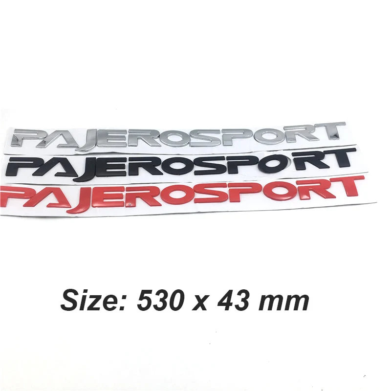 Передний капот логотип эмблема значок наклейка табличка для Mitsubishi Pajero Montero Sport Suv Pajerosport