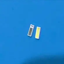 100 шт. 4014 заменить 4020 SMD СВЕТОДИОДНЫЙ бусины холодный белый 1,2 W 6 V-6,8 V 150mA для ТВ/ЖК-дисплей Подсветка светодиодный Подсветка высокое Мощность светодиодный jufei