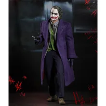 Batman The Dark Knight Joker Variant Action Figure 1/6 scale painted figure Real Clothes Ver. Joker PVC figure Toy Brinquedos