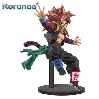 

RORONOA Original Banpresto Dragon Ball 9th ANNIVERSARY SSJ4 GT Gogeta PVC Action Figure Toys DBZ Figurals Model Dolls Juguetes