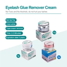 

NEWCOME Eyelash Special Cleaning & Remover Cream Eyelash Cleaner Primer Grafting for Faux Eyelash Extension Lashes Clean Fluid
