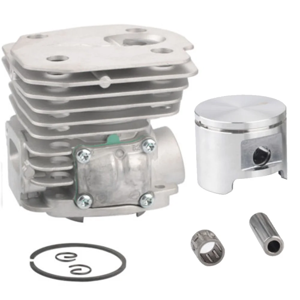 1 Set Cylinder Head Piston Kit Rings Pin Clips Engines And Engine Parts For HUSQVARNA 346 346XP 353 351 350 Chainsaw Equipment |