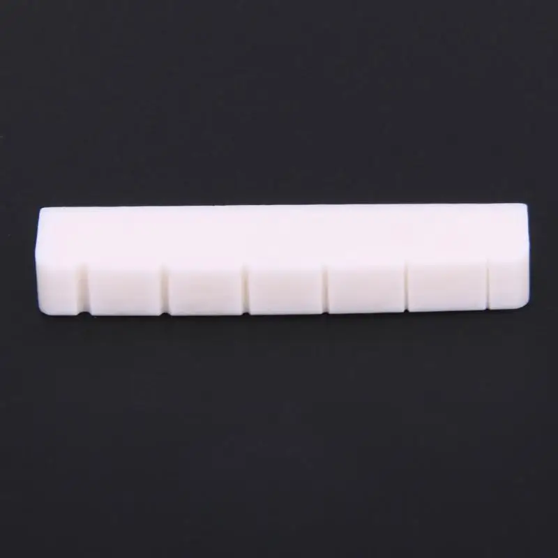 

1Pcs 43mm Lightweight Portable Beige Buffalo Bone Nut for Les Paul LP 6 String Electric Guitar White