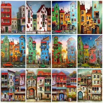 

5D DIY Square/Round Diamond Painting House Picture Rhinestones Diamond Embroidery Cartoon Cross Stitch Art Children's Room Decor