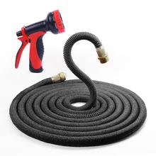 Стиль три раза телескопическая труба высокой температуры износостойкая трубка для полива сада Бытовая садовая пушка мойка для автомобиля Wa