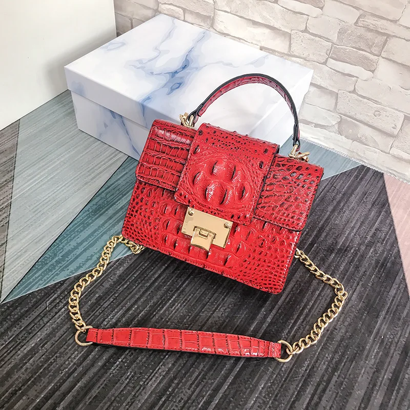 Стильная сумка для женщин - Цвет: Red