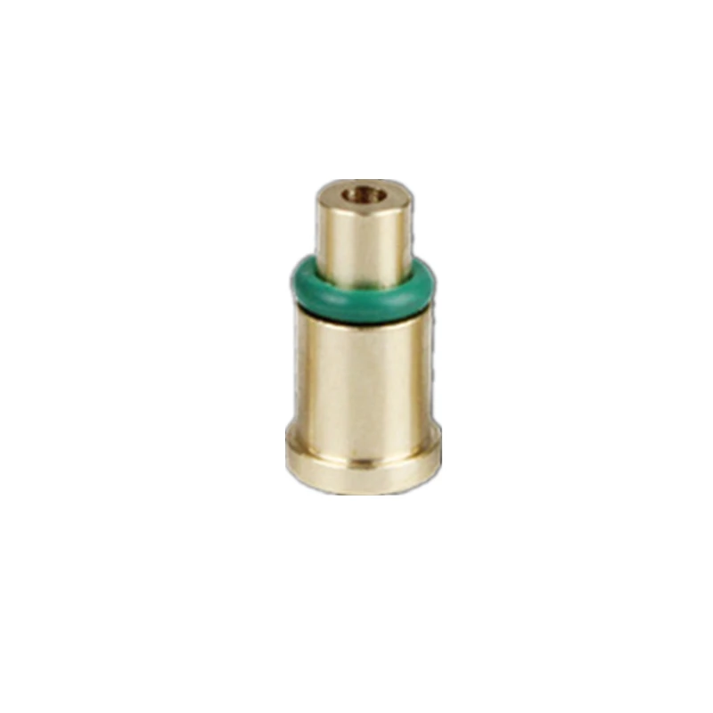 2In1 Reusable Copper Gas Nozzle Adapter & Plastic Butane Refill Head For Dupont Ligne1 L1 Red Cap Lighter Gas Exchange Connector 4