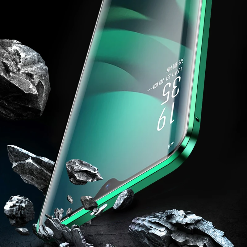 360 Полное покрытие закаленное Стекло чехол для Oppo realme 5 Pro чехол с откидной магнитной крышкой чехол на realme Q A5 A3s realme 5 pro 5pro 6," чехол для телефона