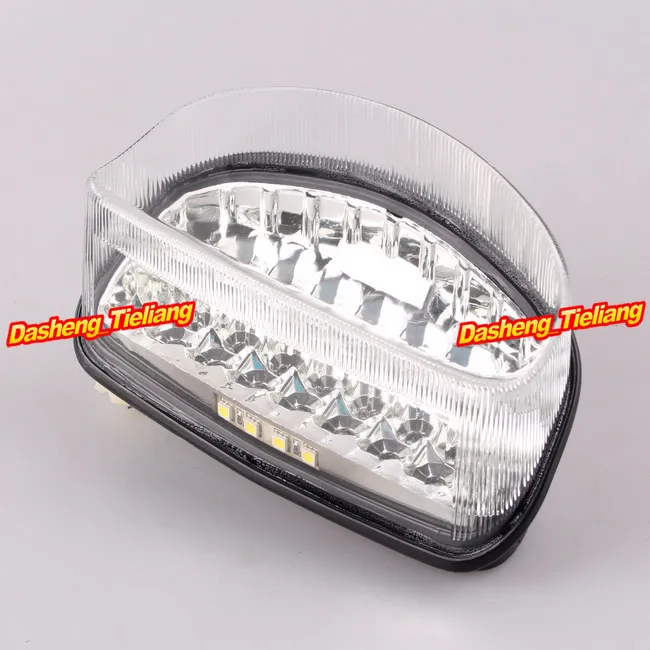 

Integrated LED Rear Tail Light Turn Signal Lamp Taillight For Honda CBR1100XX X ELEVEN HORNET 250 For Suzuki GS500E GS500F