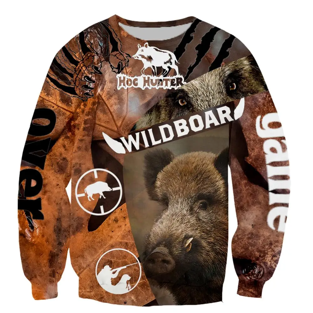 Мужская и женская модная футболка с 3D принтом Love animal wild black bear hunter boar худи свитшоты