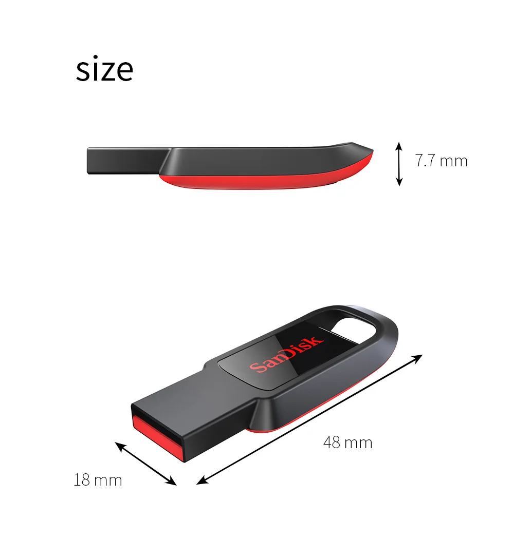 SanDisk CZ61 USB флэш накопитель 128 ГБ usb-накопитель 32 64 16 USB 2,0 memory stick флешки поддержка официальное подтверждение 1