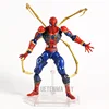 Revoltech la serie vengadores final figura de spiderman de Hombre Araña: lejos de casa de hierro hombre araña figura juguetes de PVC ► Foto 2/6