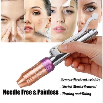 

Atomization Device Needles-Free Pain-Free Anti-Wrinkle Skin Rejuvenation Beauty Machine Adjustable High Pressure Hyaluron Pen
