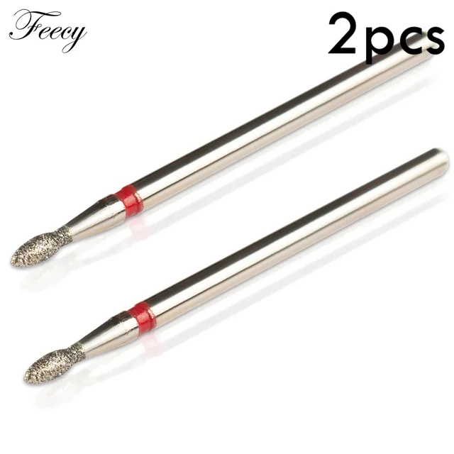 5pcs Diamond Nail Drill Bit Kits Mill Cutter All For Manicure Machine Bit Tools Accessories Cuticle Clean For Removing Nail Gel D