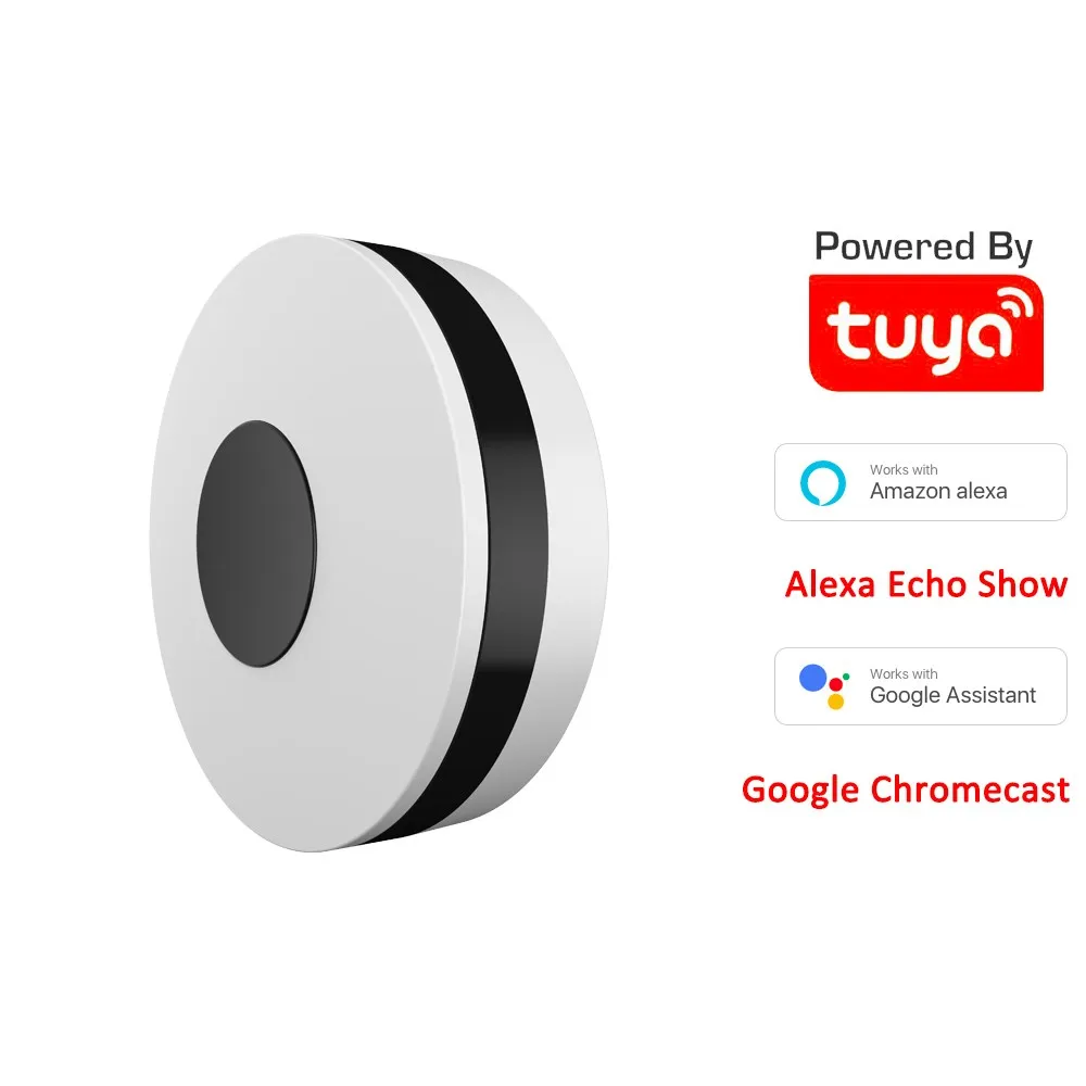 

NEW Tuya Mini Universal Alexa Google Voice Control Smart Wifi IR Remote Controller Infrared Home Control