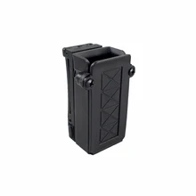 Тактический Универсальный Одиночный кобура с магазином для 9 мм. 40 чехол для кружек двойной стек подсумок с петлей для ремня