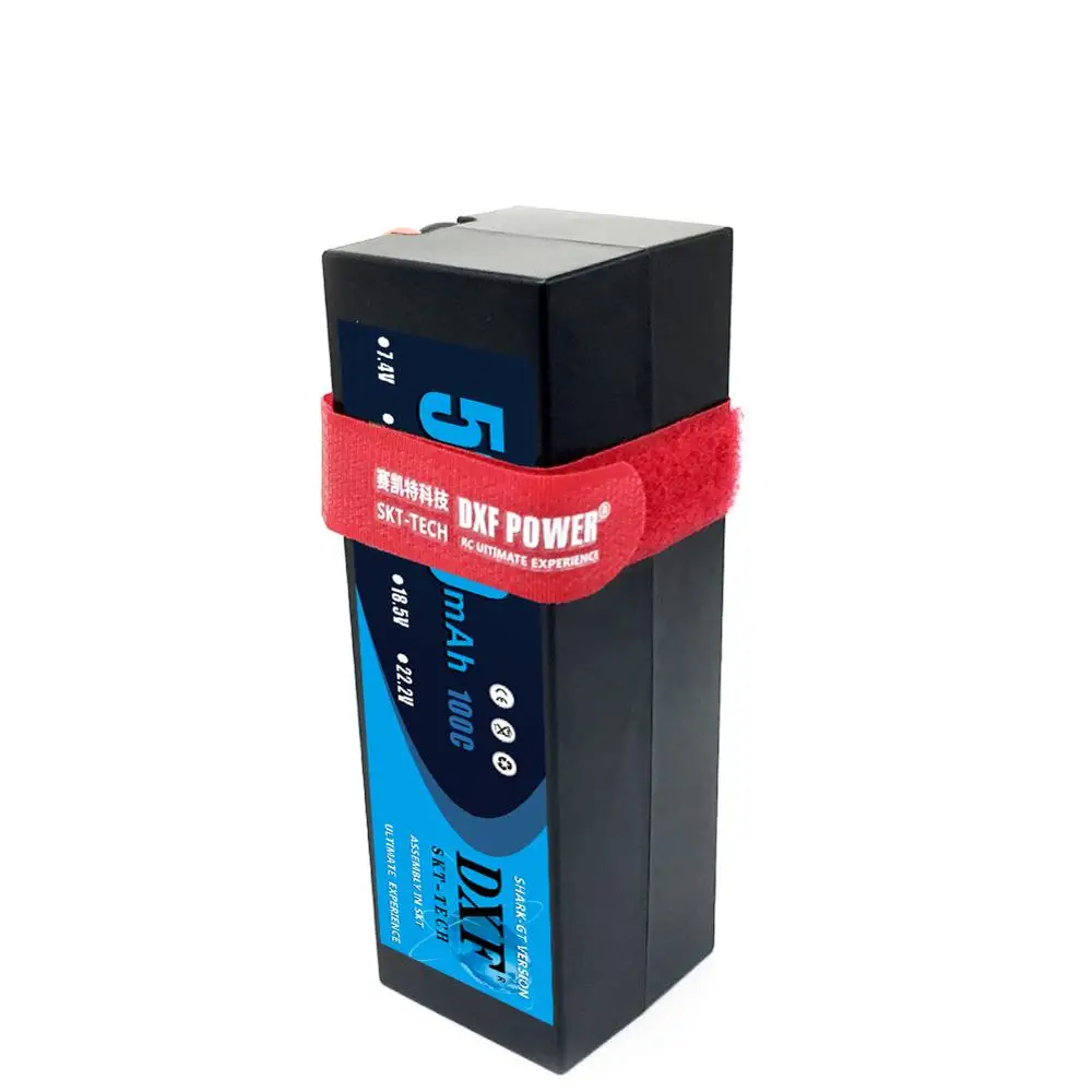 GTFDR 5200mAh 14 8 V 100C Lipo батарея для RC автомобилей 4S в твердом футляре с штекером Deans