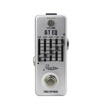 

NEW Mini GT EQ Pedal Analog Equalizer Guitar Effect True Bypass Full Metal Shell
