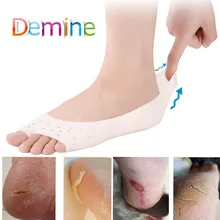 Силиконовые гелевые спа-носки увлажняющие отбеливающие отшелушивающие защита от образования трещин защита и уход за кожей ног пяточная маска Вставки колодки