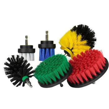 

6 Pieces Tile Grout Power Scrubber Cleaning Drill Brush Tub Cleaner Kits Set