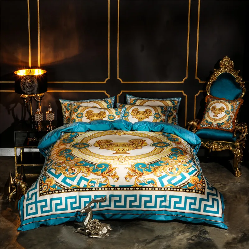 Luxury European Style bedding Set 5 Pcs Luxury Bedding Store