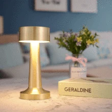 

Bar Table Lamps Portable Lamp LED Night Lights Touch switch Chargeable Desk Light Bedroom Bedside Restaurant holiday lighting