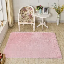 Однотонный Ультра мягкий пушистый ковер прямоугольной формы, коврик для гостиной, спальни, ванной комнаты, домашний декор, ковер