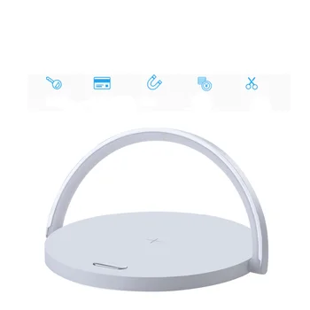 

Desk Lamp Charging Quick Wireless Charger LED Night Light Eye protect Type-C Fast Charger Pad For Samsung Note8 Huawei Xiaomi9..