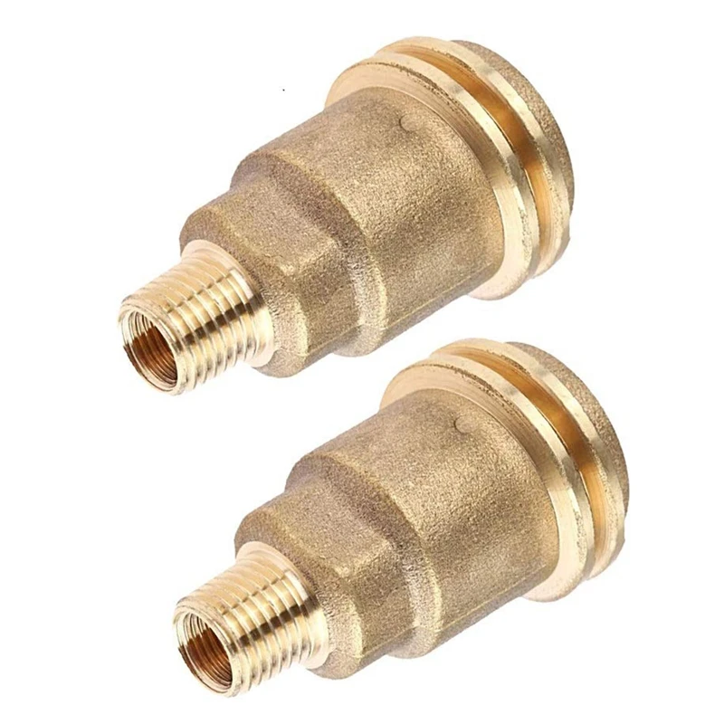

Qcc1 Acme Nut Propane Hose Adapter, 1/4 Inch Male Pipe Thread, Propane Fittings, Propane Grills Outdoor Cooking