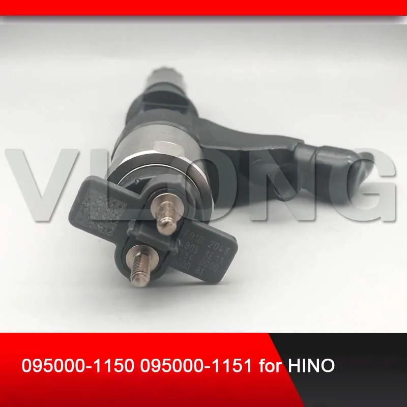 Подлинный и абсолютно common rail fule инжектор 095000-1150 095000-1151 для HINO